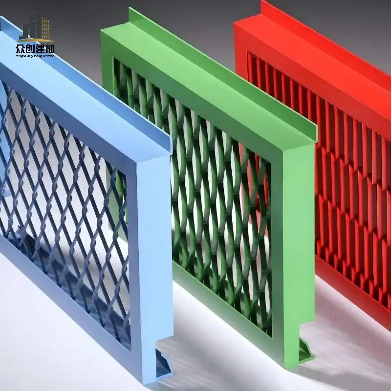 Expanded Aluminum Mesh Ceiling | One-Piece Stretched Weld-Free Architectural Ceiling System